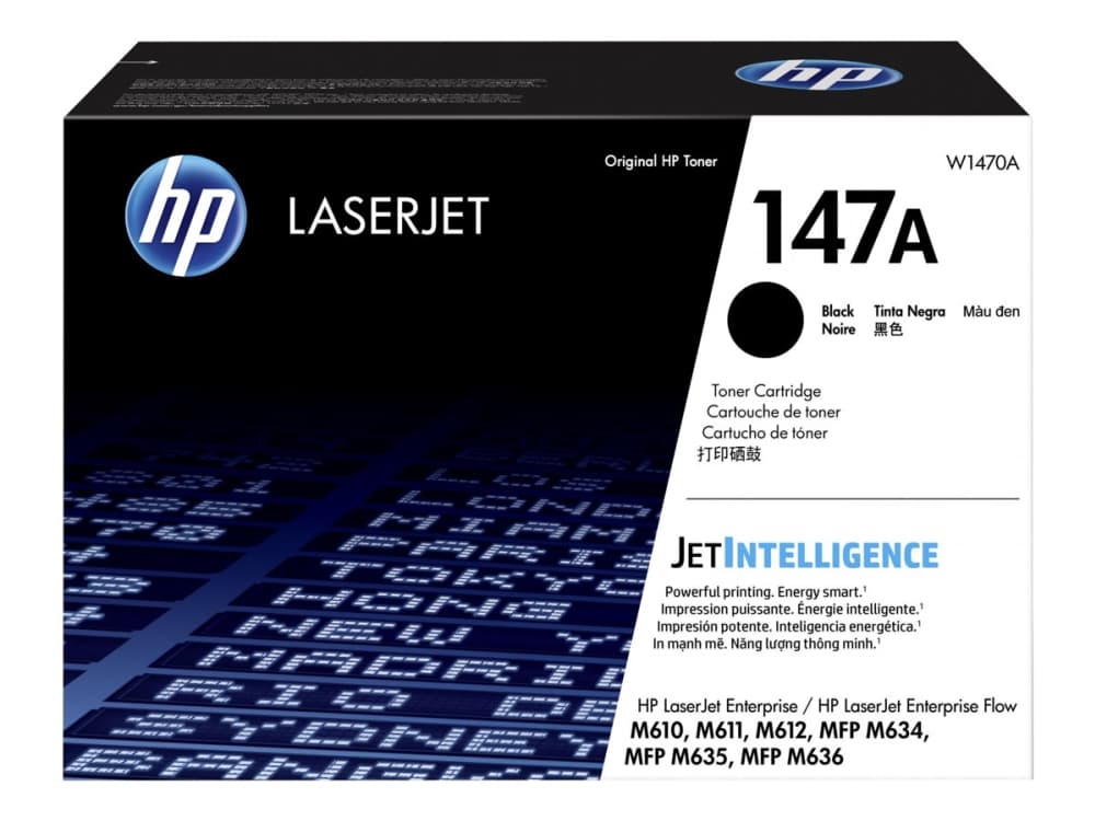HP LaserJet 147A alkuperäinen musta -värikasetti, 10500 sivua, Musta, 1 kpl