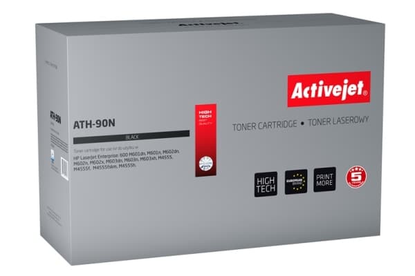 Activejet ATH-90N, 10000 sivua, Musta, 1 kpl