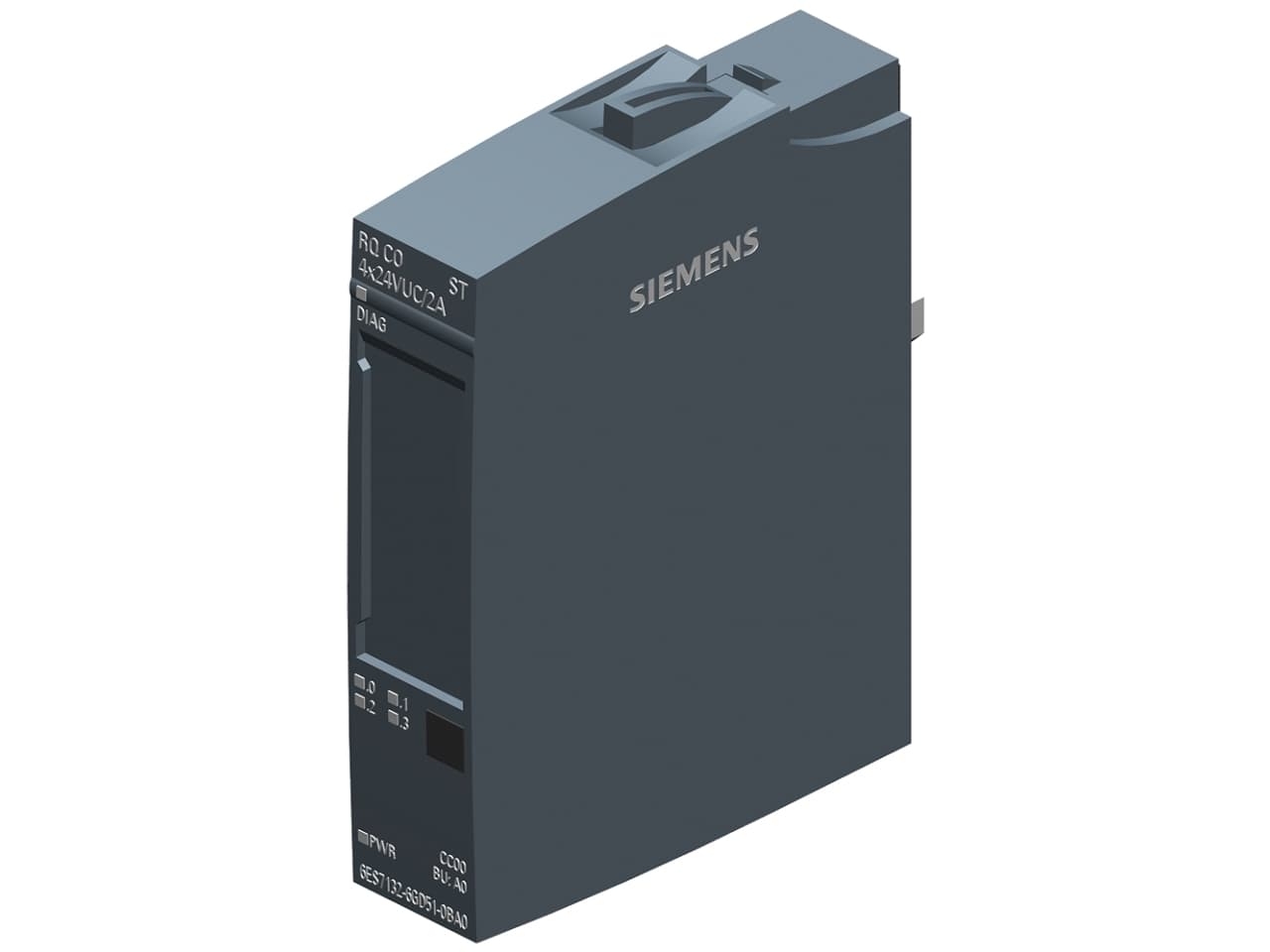 Siemens 6ES7132-6GD51-0BA0, Sisätila, Saksa, Monivärinen, 37 g, 65 mm, 23 mm