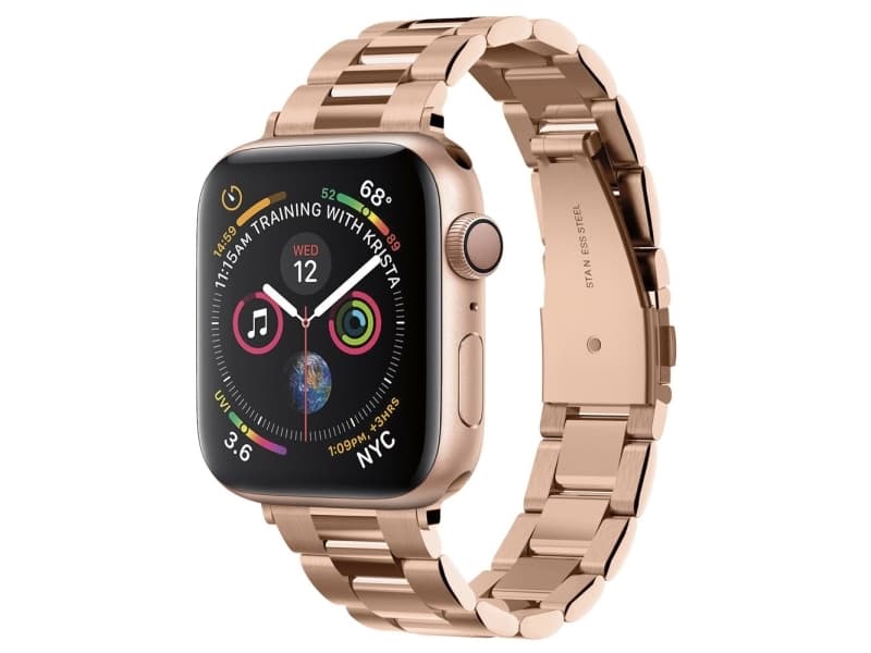 Spigen 061MP25944, Yhtye, Älykello, Ruusukulta, Apple, Apple Watch Series 5 / 4 (40mm), Ruostumaton teräs