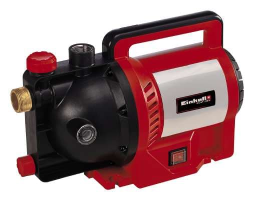 Einhell GC-GP 1250 N, 1200 W, AC, 5 bar, 5000 l/h, Jäätymisen kestävä, Musta, Punainen