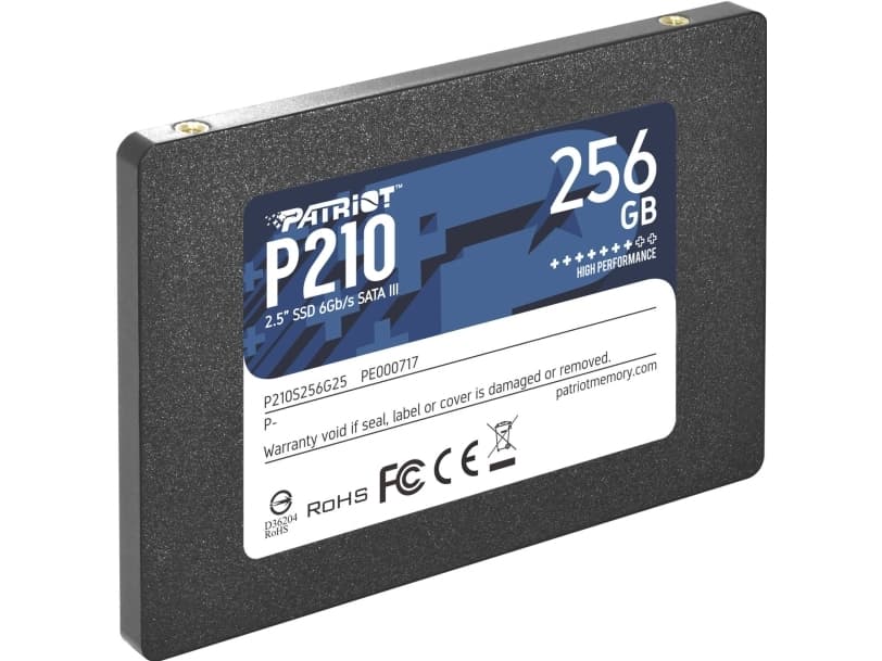 Patriot Memory P210, 256 GB, 2.5, 500 MB/s