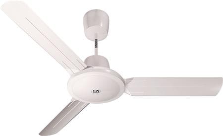 THERMEX Kattotuuletin Nordik E120, ø120 cm, valkoinen. Ilmavirta max. 13.810 m³/h. Toimitetaan ilman säätöä, liitäntä 230V, 70 W.