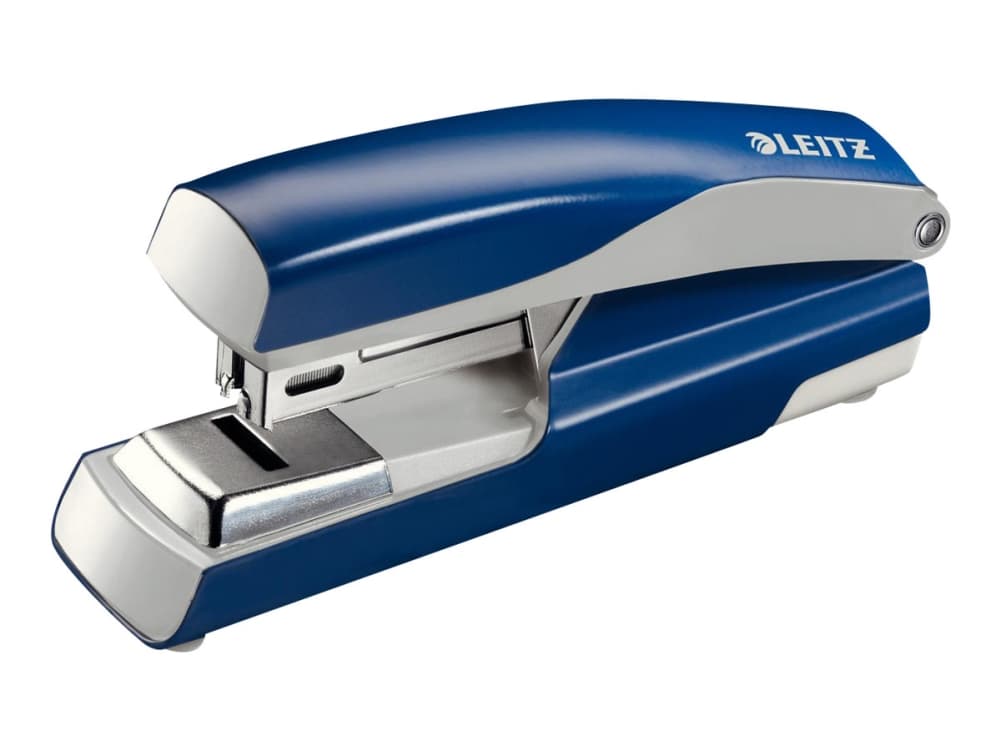 Hæftemaskine Leitz 5505 fladh. 30ark blå
