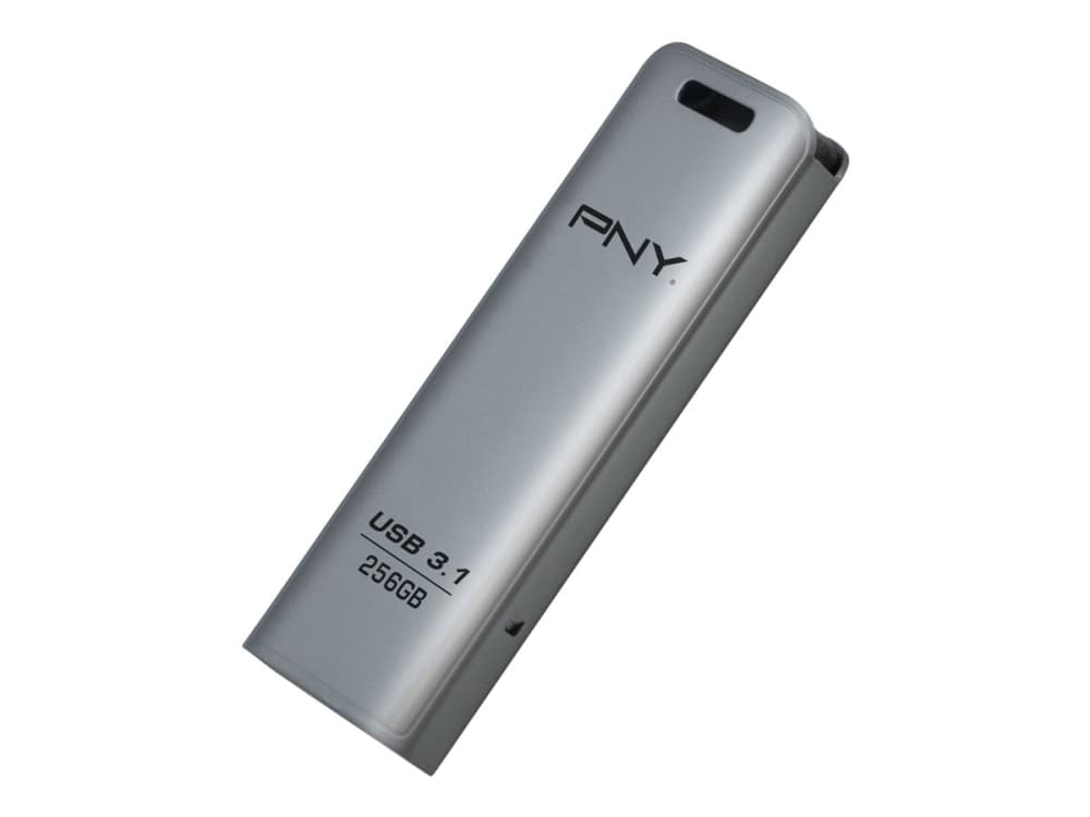 PNY FD256ESTEEL31G-EF, 256 GB, 3.2 Gen 1 (3.1 Gen 1), 20 MB/s, Liuku, Ruostumaton teräs