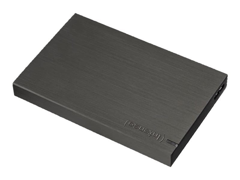 Intenso Memory Board - Kiintolevy - 1 TB - ekstern (bærbar) - 2,5 - USB 3.0 - 5400 rpm - puskuri: 8 MB - antrasiittipunainen
