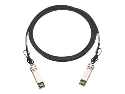 QNAP CAB-DAC50M-SFPP - 10GBase-suoraliitoskaapeli - SFP+ (uros) SFP+ (uros) - 5m - kaksiakselinen - QNAP QSW-M2106-4C:lle