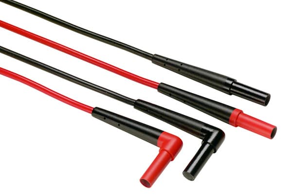 Fluke TL224, Testausjohdin, Banaaniliittimet, CAT III,CAT IV, 150 cm, Silikoni, UL