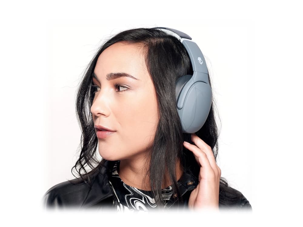 Skullcandy Crusher Evo, Langallinen & langaton, Puhelut/Musiikki, 20 - 20000 Hz, 312 g, Kuulokkeet, Harmaa