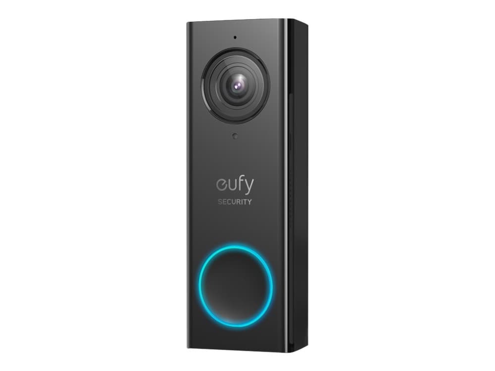 Eufy Video Doorbell 2K - Ovikello - langaton - Wi-Fi - 2,4 Ghz - musta