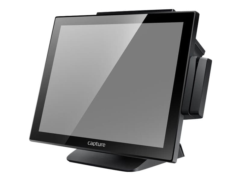 Capture Swordfish - All-in-one - 1 x Celeron J1900 / 2 GHz - RAM 4 GB - SSD 128 GB - HD Graphics - GigE - Win 10 IoT 64-bit - näyttö: LCD 15 1024 x 768 (XGA) kosketusnäyttö - musta - musta