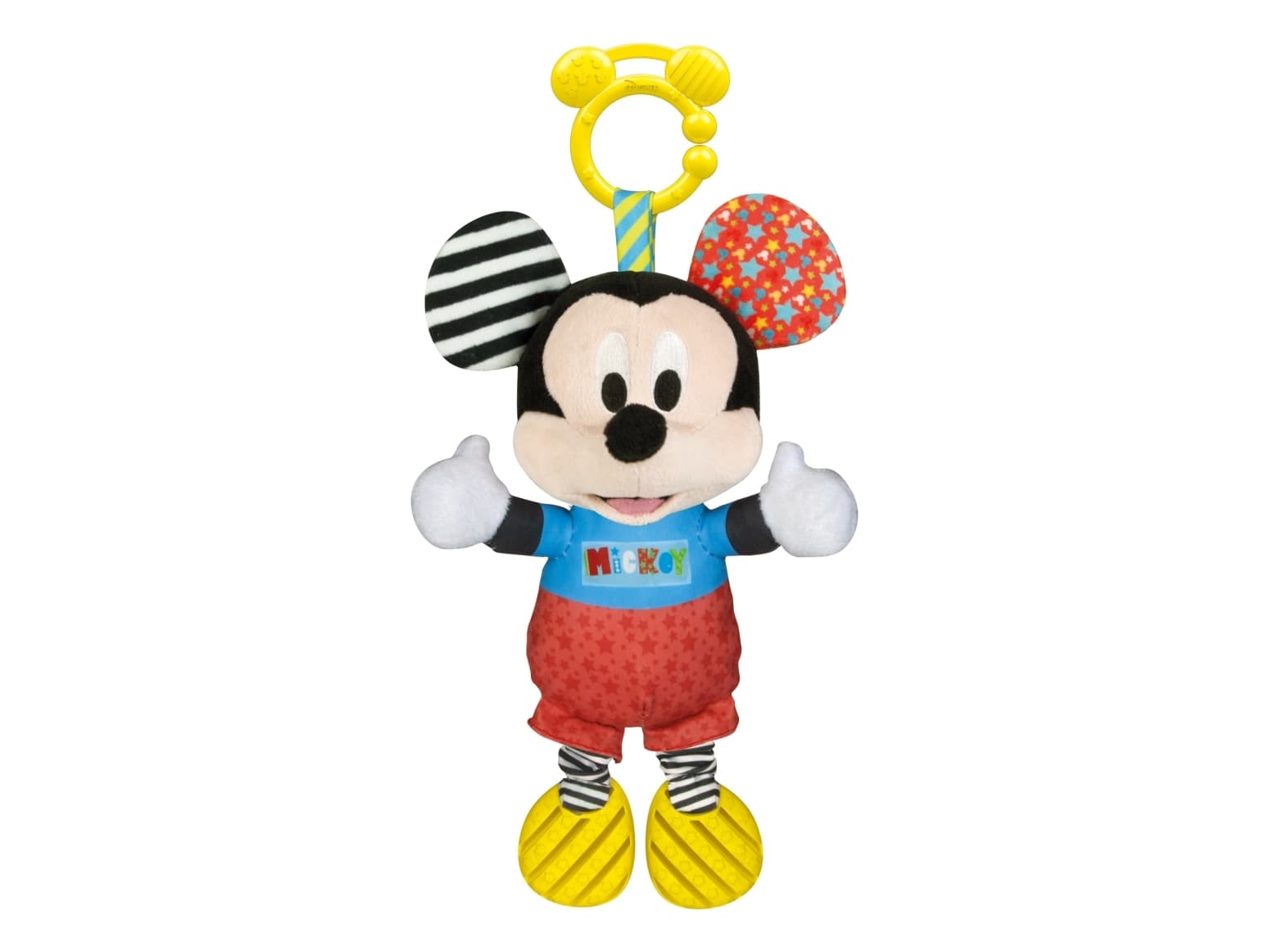 Clementoni Baby Mickey First Activities, Poika/tyttö, Integroidut purulelut, Monivärinen, 1 kpl