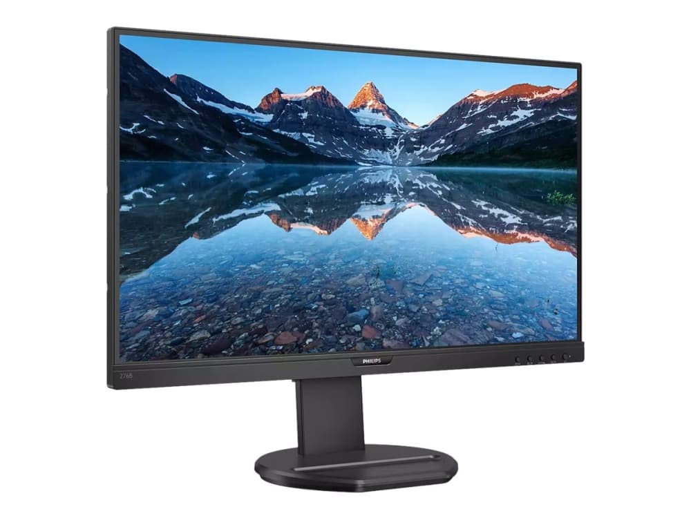 Philips B Line 276B9 - LED-näyttö - 27 - 2560 x 1440 QHD @ 75 Hz - IPS - 350 cd/m² - 1000:1 - 4 ms - HDMI, DisplayPort, USB-C - kaiuttimet - musta kuvioitu - musta teksturoitu