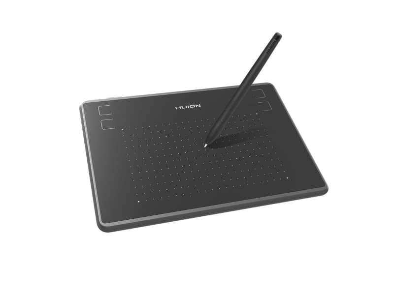 HUION H430P, Langallinen, 5080 lpi, 122 x 76,2 mm, USB, 1 cm, Musta