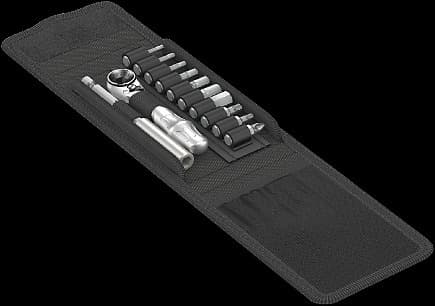 Wera 05004170001, Mekaaninen, 1/4, Ruostumaton teräs, 12 kpl, 1 x 1/4 x 87 mm 1 x 1/4 x 100 mm 1 x PH 2 x 25 mm 1 x TX 10 x 25 mm 1 x TX 25 x 25 mm 1 x 2 x 25...