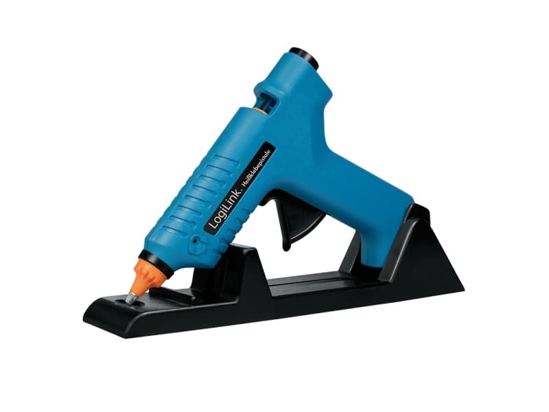 LogiLink WZ0052, Varm limpistol, Blå, 14 g/min, 1,12 cm, 20 cm, 100 °C