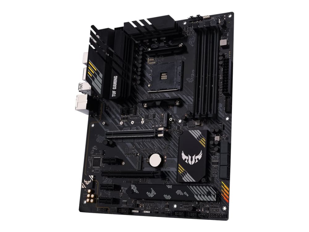 ASUS TUF GAMING B550-PLUS - Emolevy - ATX - Socket AM4 - AMD B550 Chipset - USB-C Gen2, USB 3.2 Gen 1, USB 3.2 Gen 2 - 2.5 Gigabit LAN - sisäinen grafiikka (CPU tarvitaan) - HD Audio (8-kanavainen)