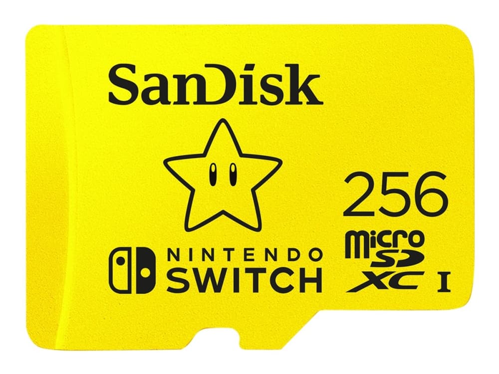 SanDisk Nintendo Switch - Flash-muistikortti - 256 GB - UHS-I U3 - microSDXC UHS-I - Nintendo Switchille