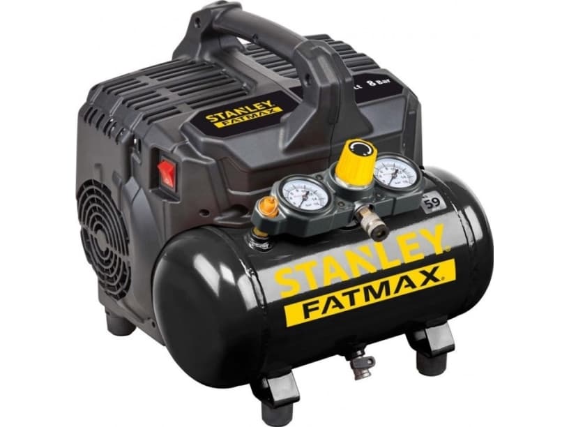 STANLEY öljytön kompressori 6L/550W/8BR