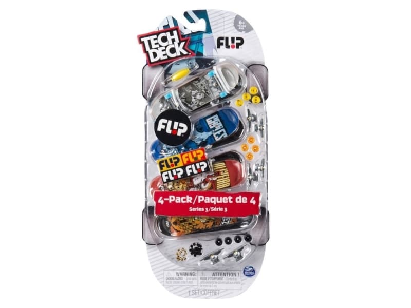 Tech Deck 4-pack multipack assorterad