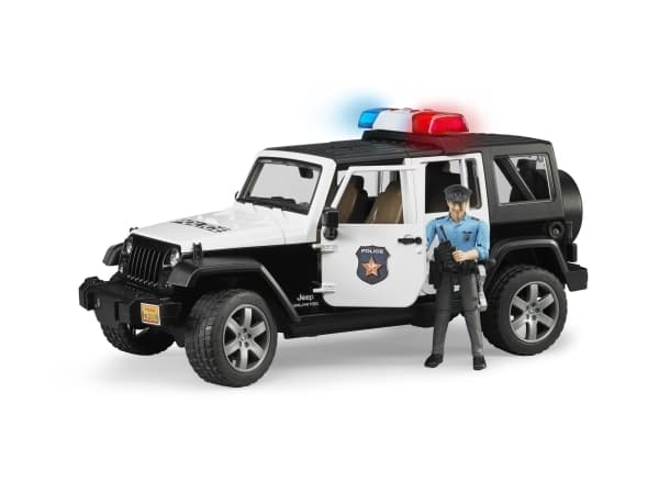 Jeep Wrangler Unlimited Rubicon poliisiauto , malli ajoneuvo