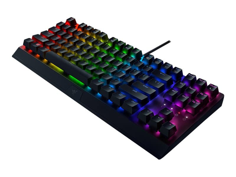 Razer BlackWidow V3 Tenkeyless - näppäimistö - taustavalaistu - pohjoismainen - näppäinkytkin: Razer Green