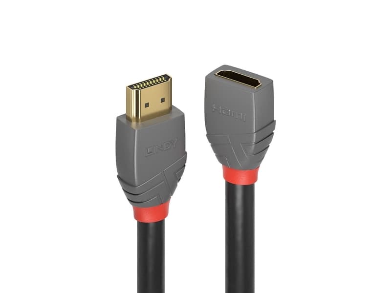 Lindy 36477, 2 m, HDMI-tyyppi A (vakio), HDMI-tyyppi A (vakio), 18 Gbit/s, Äänen paluukanava (ARC), Musta