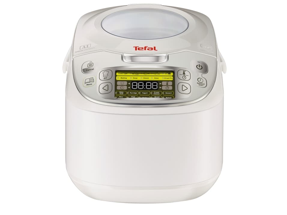 Tefal RK8121, Hopea, Valkoinen, LCD, 750 W, 325 mm, 445 mm, 282 mm
