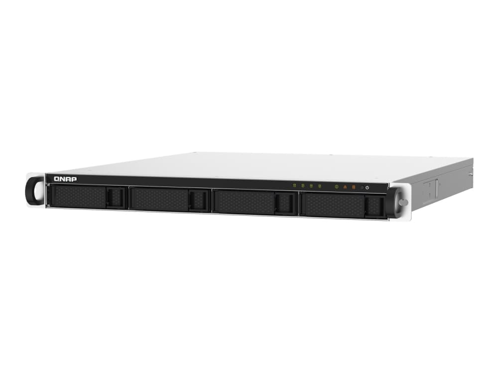 QNAP TS-432PXU-RP - NAS-palvelin - 4 lokeroa - rackversio - SATA 6Gb/s - RAID 0, 1, 5, 6, 10, JBOD - RAM 2 GB - Gigabit Ethernet / 2.5 Gigabit Ethernet / 10 Gigabit Ethernet - iSCSI-tuki - 1U