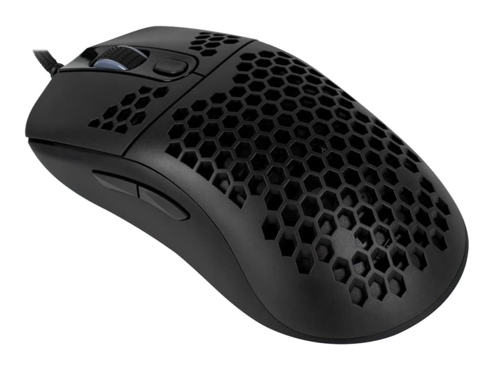 Arozzi Favo - Mus - optisk - 7 knapper - kablet - USB - Sort