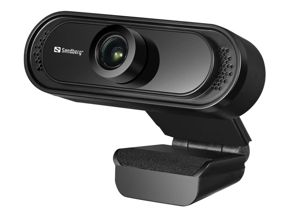 Sandberg USB Webcam 1080P Saver, 2 MP, 1920 x 1080 pikseliä, Full HD, 30 fps, 1920x1080@30fps, 1080p