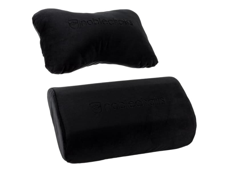 noblechairs Cushion set, Musta, 2 kpl