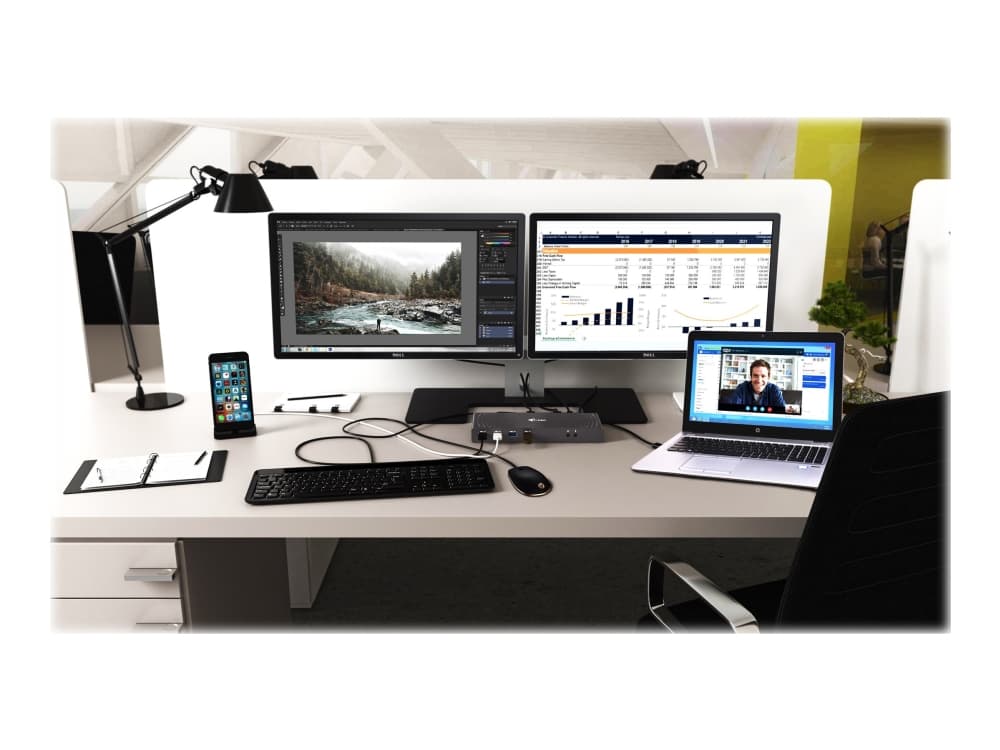 i-Tec USB-C / USB-A 3.0 4K Dual Video -telakointiasema - Telakointiasema - USB-C - GigE - Eurooppa - Suomi