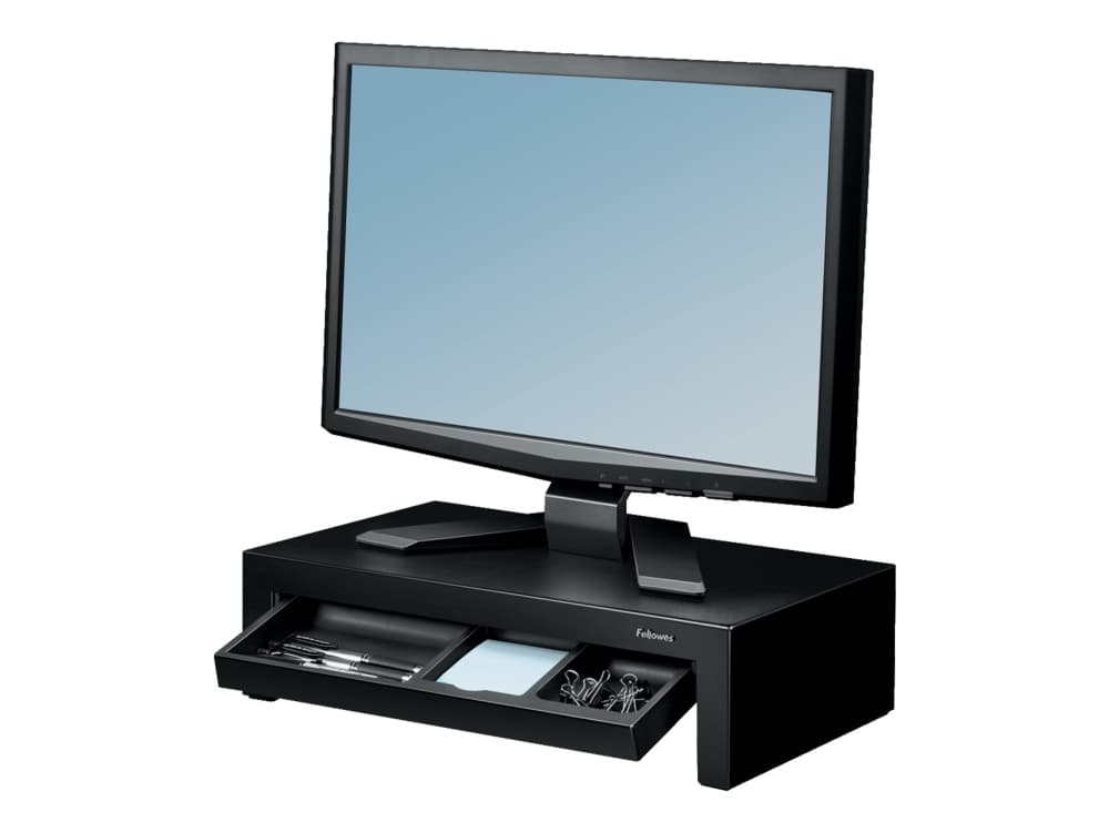 Fellowes Designer Suites, Vapaasti seisova, 18 kg, 53,3 cm (21), Korkeudensäätö, musta, Helmi