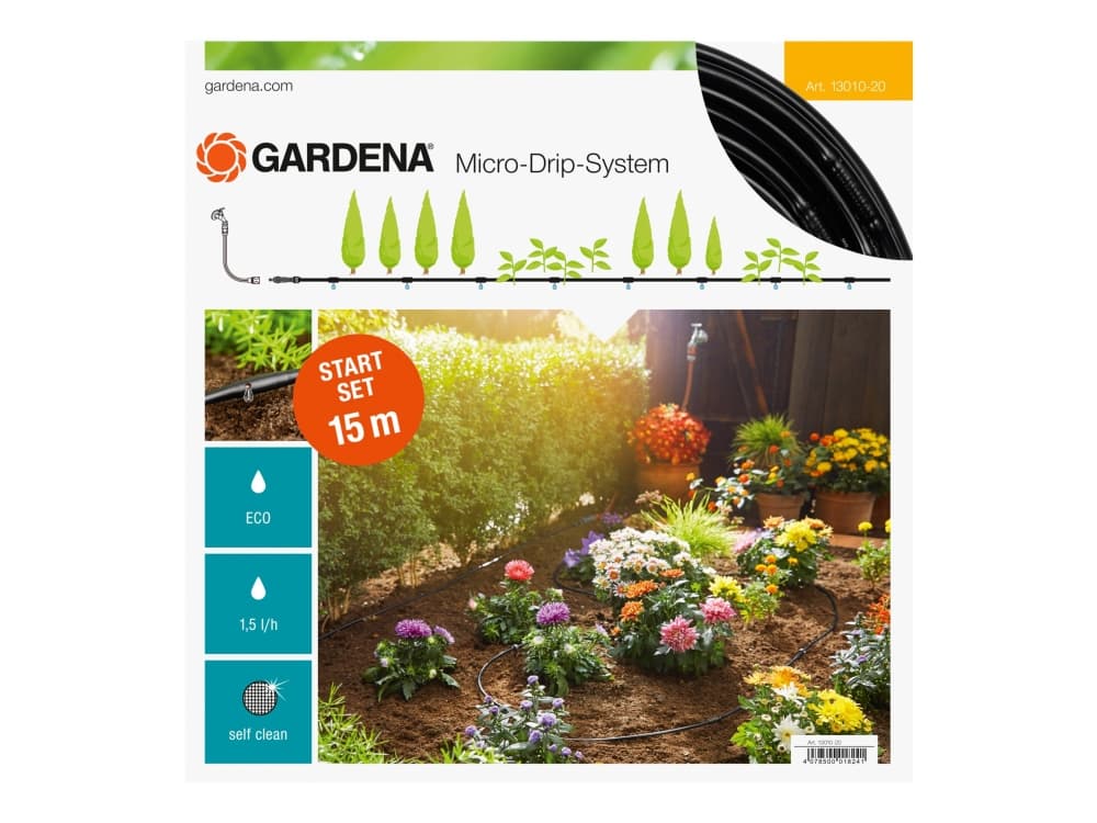 Gardena MICRO-DRIP PLANTERÆKKER 15 M