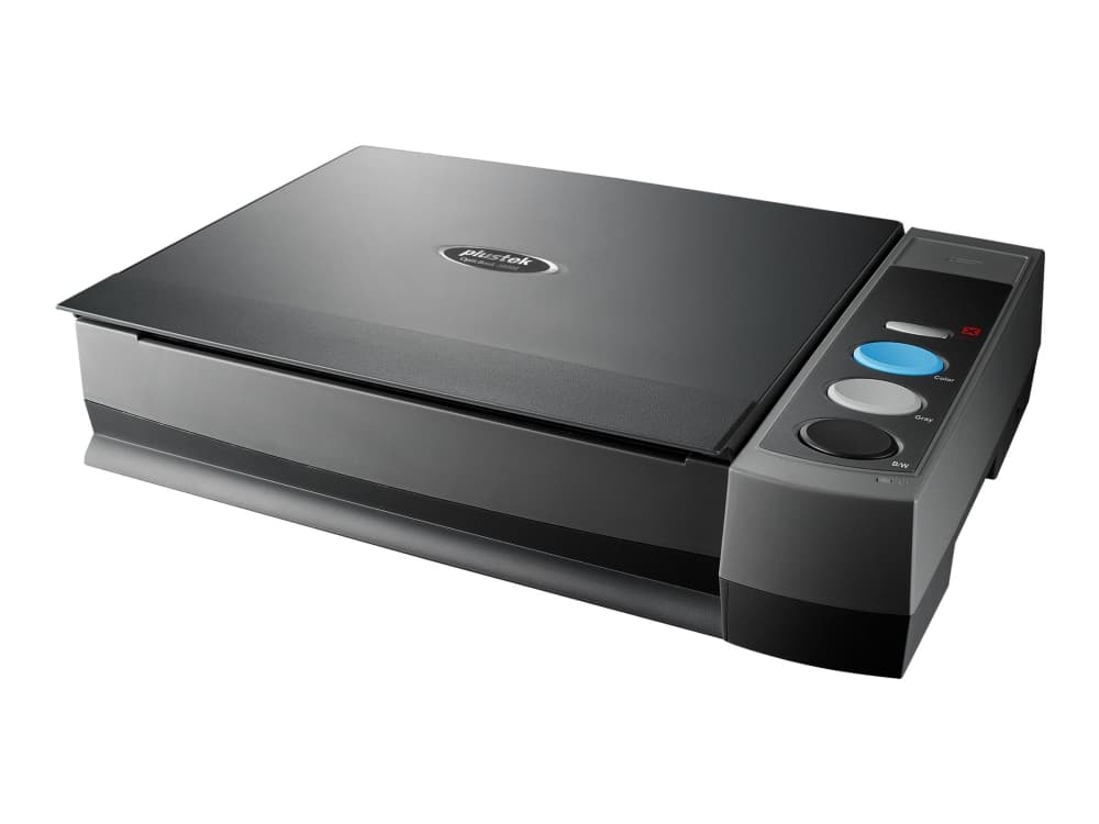 Plustek OpticBook 3800L - tasoskanneri - CCD - A4/Letter - 1200 dpi - jopa 2500 skannausta päivässä - USB 2.0