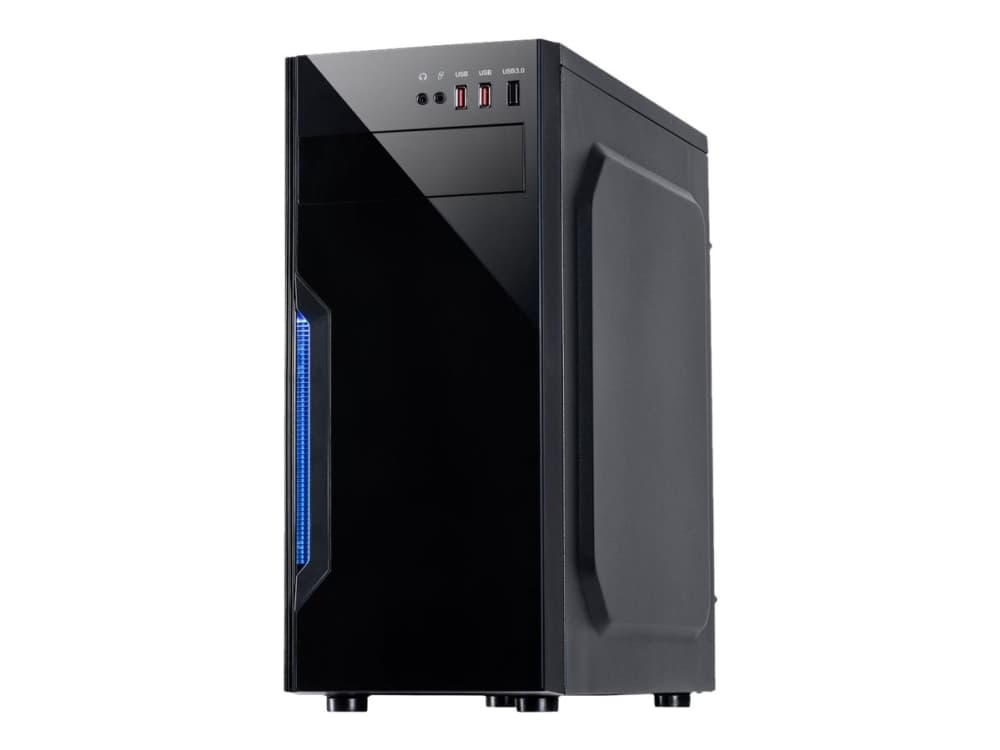 Inter-Tech B-42, Midi Tower, PC, Musta, ATX, mikro ATX, 15 cm, 35 cm