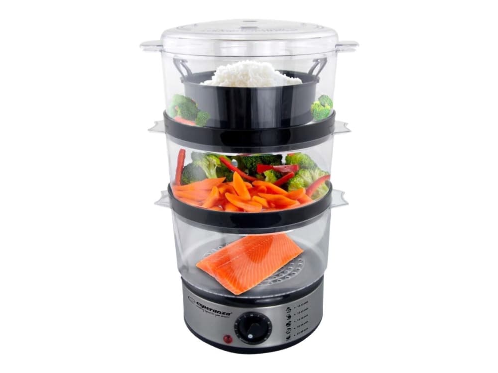 Esperanza STEAM VOCANO - Dampkoger - 7,5 litraa - 400 W