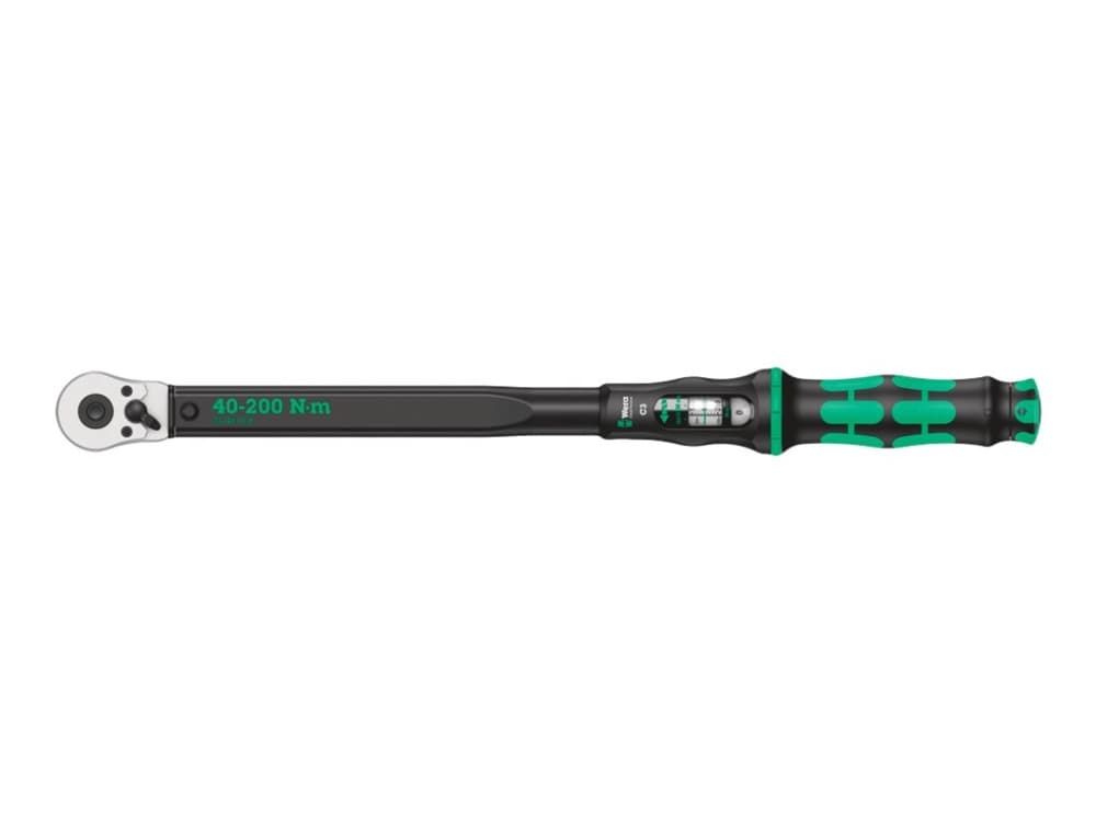 Wera Click-Torque C 3, Hylsyavain, 1 kpl, Musta, Vihreä, CE