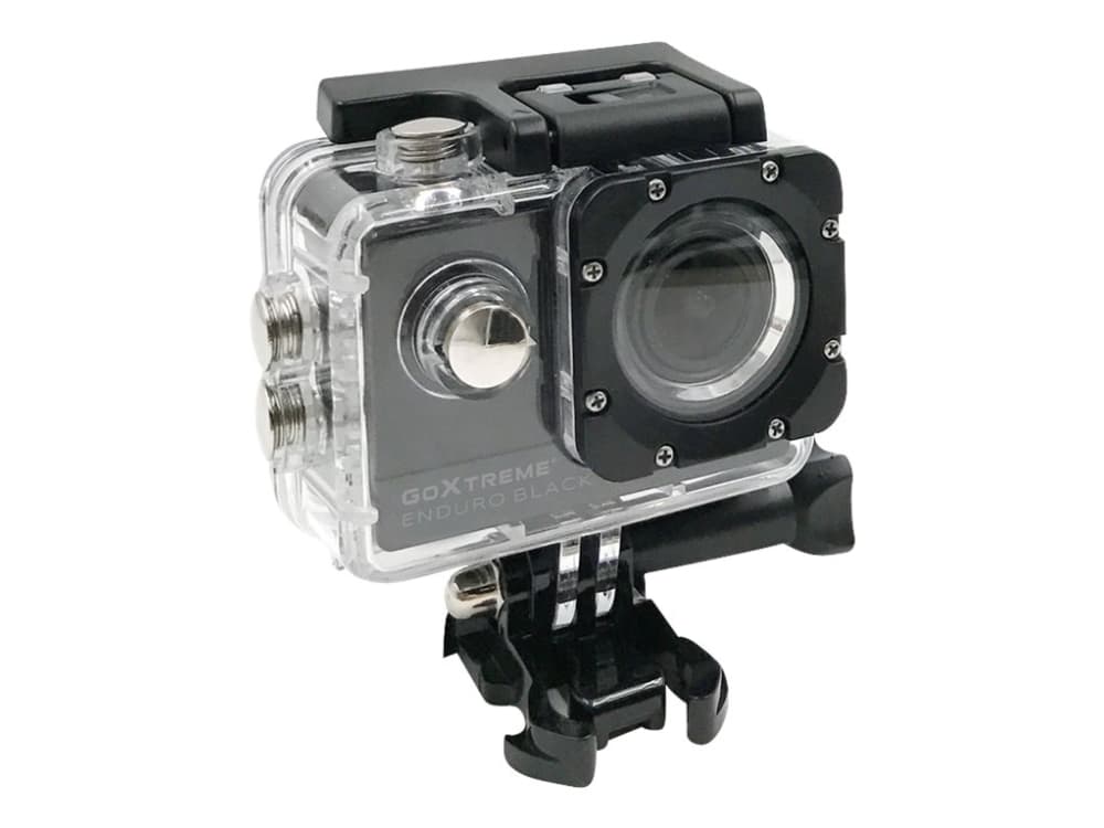 Easypix GoXtreme Enduro Black - Toimintakamera - 4K / 30 fps - 8.0 MP - langaton verkko - vedenalainen 30 m:iin asti - musta - musta