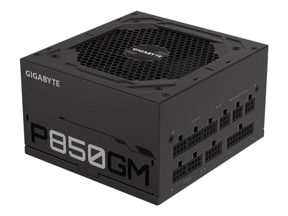 Gigabyte P850GM, 850 W, 100 - 240 V, 50 - 60 Hz, 12 A, 6 A, Aktiivinen