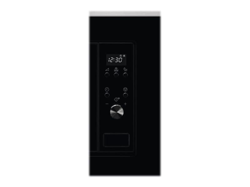 Electrolux LMS2203EMX, Pöytämalli, Solo-mikroaaltouuni, 20 L, 700 W, Painikkeet, Rotaatio, Musta, Ruostumaton teräs