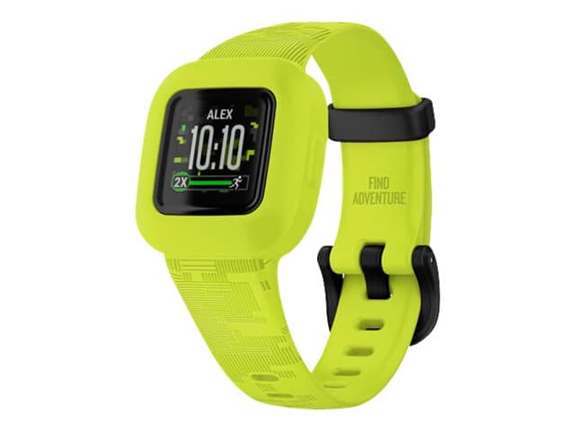 Garmin vivofit jr. 3, Aktiivisuusmittari olkavarteen, MIP, Vedenpitävä, Vihreä