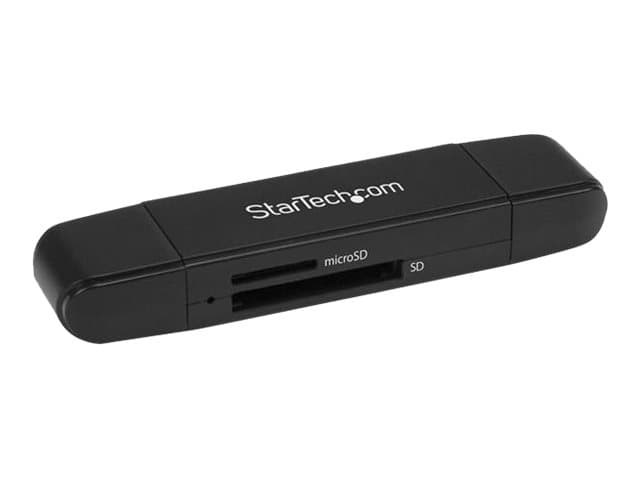 StarTech.com USB-muistikortinlukija - USB 3.0 SD-kortinlukija - Kompakti - 5Gbps - USB-kortinlukija - MicroSD USB-sovitin (SDMSDRWU3AC) - Kortinlukija (MMC, SD, microSD, SDHC, microSDHC, SDXC, microSDXC) - USB 3.0/USB-C - USB 3.0/USB-C