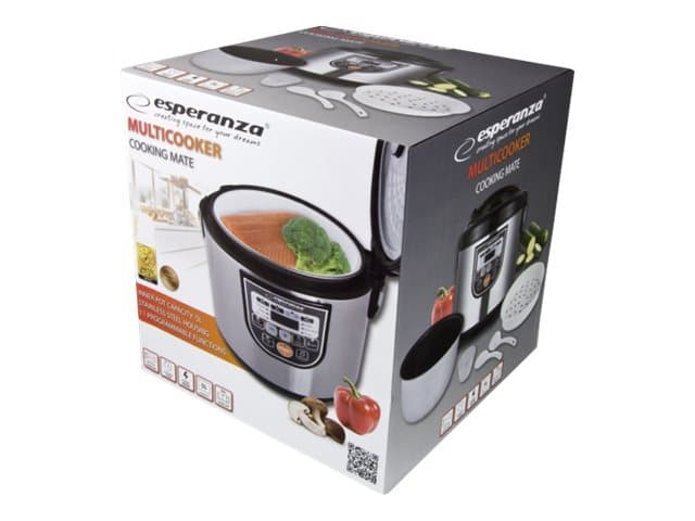 Esperanza COOKING MATE - Monitoiminen kogeapparat - 5 litraa - 860 W