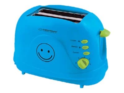 Esperanza SMILEY - Brødrister - 2 skive - 2 Holdere