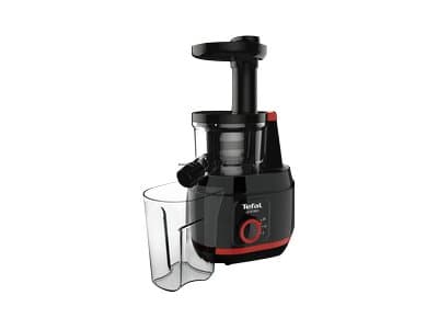 Tefal Juiceo ZC150, Hidas mehulinko, Musta, Punainen, 80 RPM, 0,8 L, 0,8 L, 4,5 cm