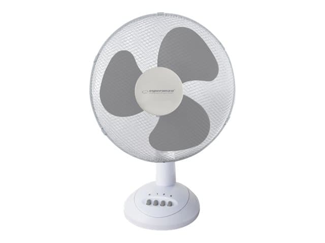 Esperanza EHF003WE, Kotitaloustuuletin lavoilla, Valkoinen, Taulukko, 90°, 1,5 m, AC