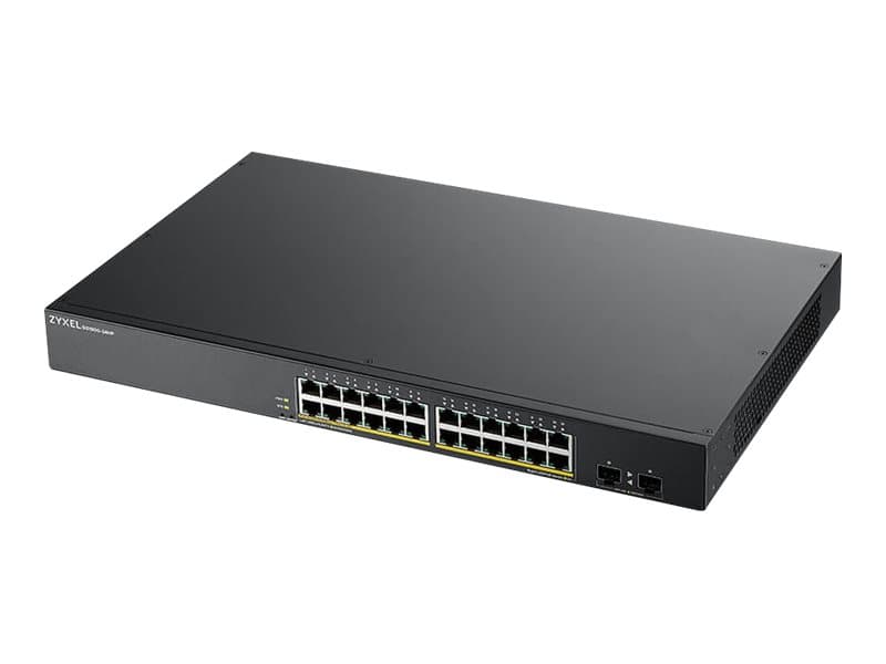 Zyxel GS1900-24HP, Hallittu, Gigabit Ethernet (10/100/1000), 1U