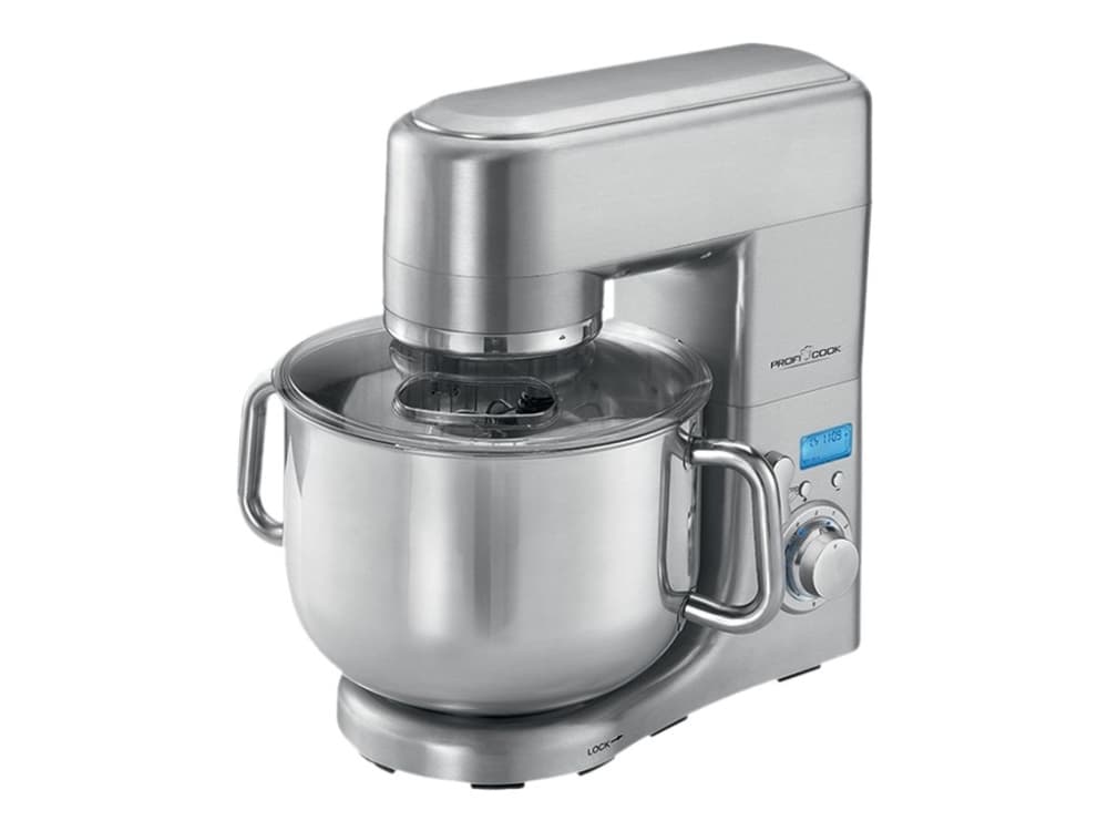 ProfiCook PC-KM 1096 - Ruokakone - 1500 W - ruostumaton teräs/musta